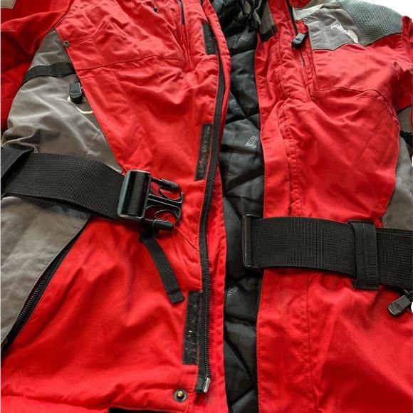 North Face Steep Tech Red Jacket Size Small - Picture 2 of 5